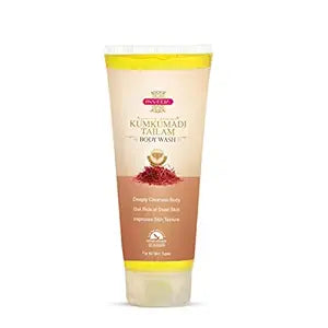 Inveda Kumkumadi Tailam Body Wash, Dull Skin, Helps Cleansed, Bright and Even Tone Glow, 200ml