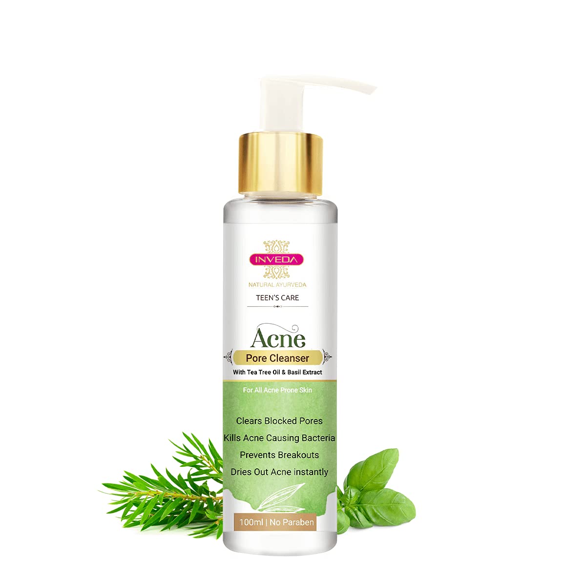 Inveda Acne Pore Cleanser for Teenagers, 100ml