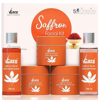 v care saffron facial kit