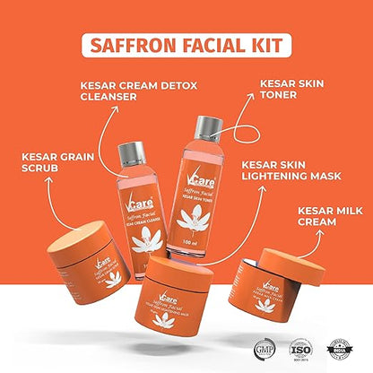 v care saffron facial kit