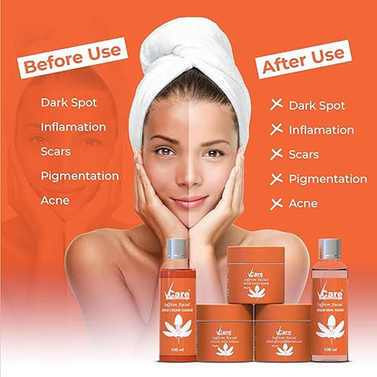 v care saffron facial kit