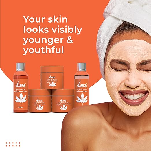 v care saffron facial kit