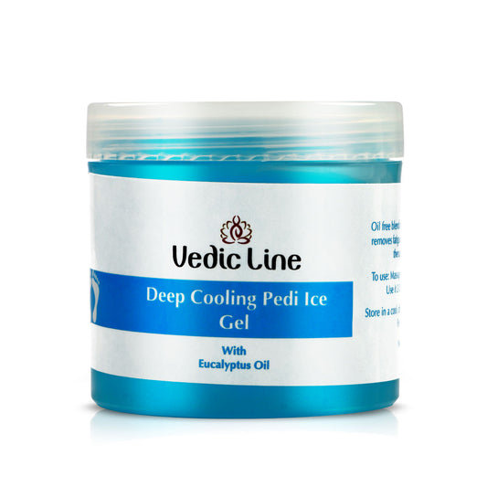 Deep Cooling Pedi Ice blue Gel