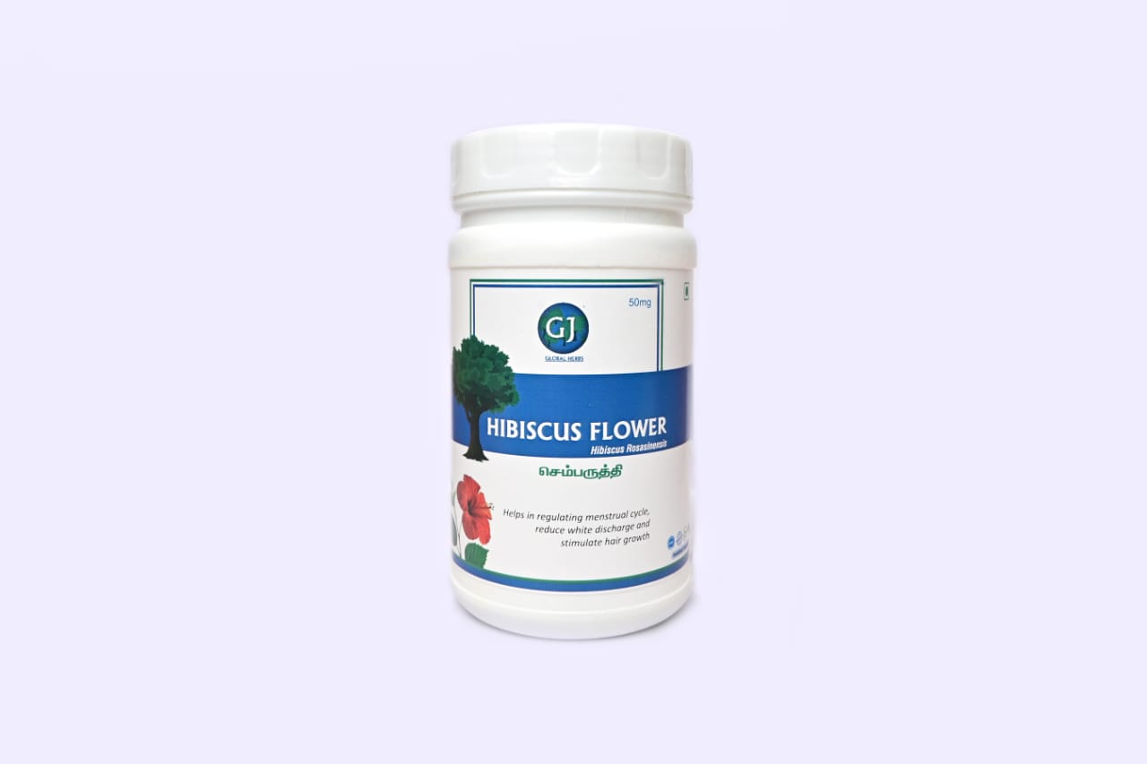 Hibiscus flower powder