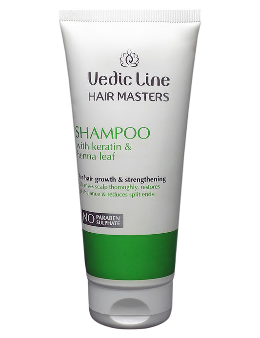 Shampoo with Keratin & Henna Leaf